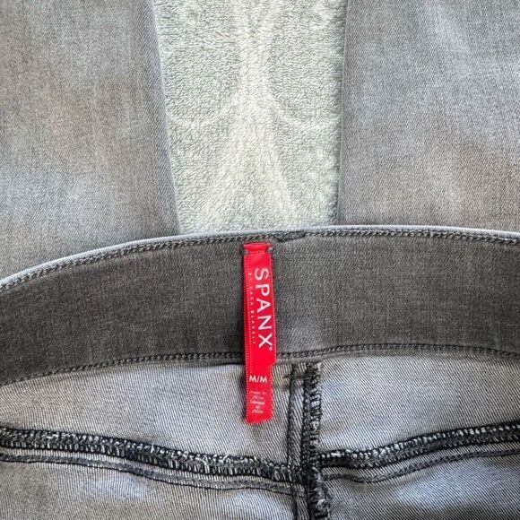 Womens Spanx Distressed Denim Leggings - Picture 3 of 4